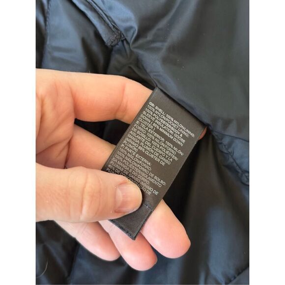 THE NORTH FACE Karokora Parka 700 Down Fill Hooded Puffer Jacket size S Black - Picture 6 of 15